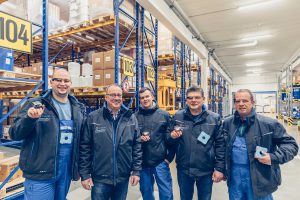 Logistics BusinessPick-by-vision in warehouses