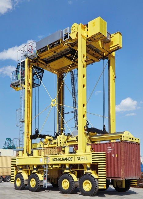 Logistics BusinessNew Mobile Harbour Crane for Italian Terminal Operator