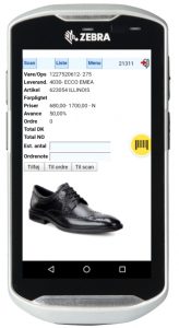 Logistics BusinessIn-Store Service Improves for Shoe Retailer with Zebra Mobile Computers