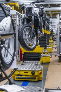 Logistics BusinessDriverless Transport System Now in Use at BMW Motorcycle Plant