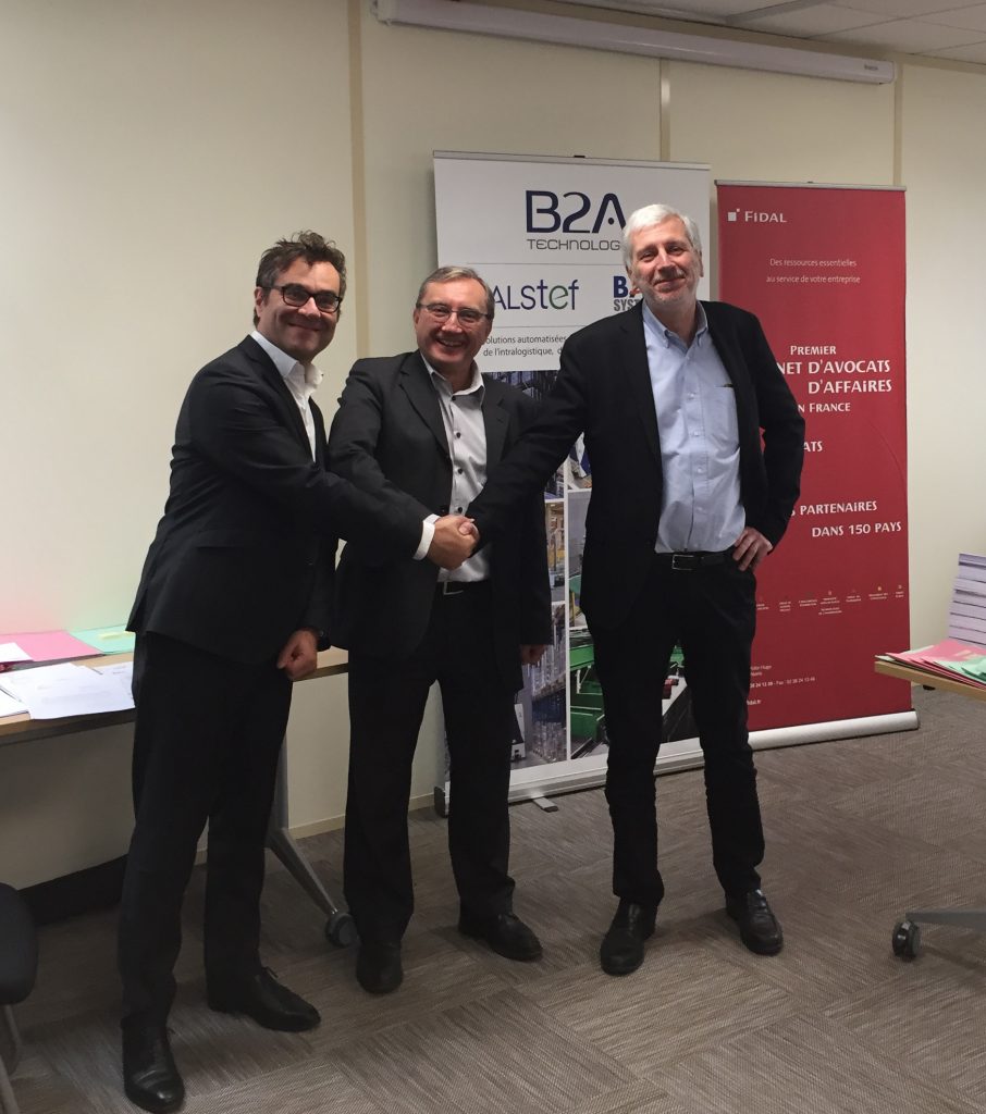 Logistics BusinessAGV Specialist BA Robotic Systems Group in All-French Merger with Alstef