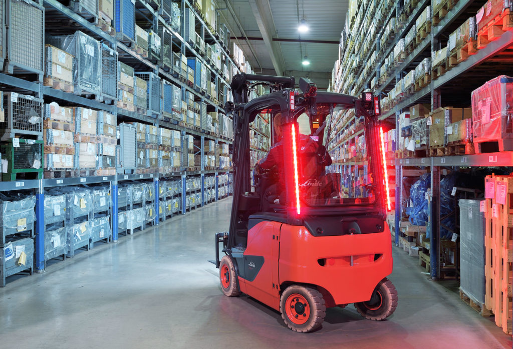 Logistics BusinessForklift Lighting Concepts Target Danger and Inefficiency