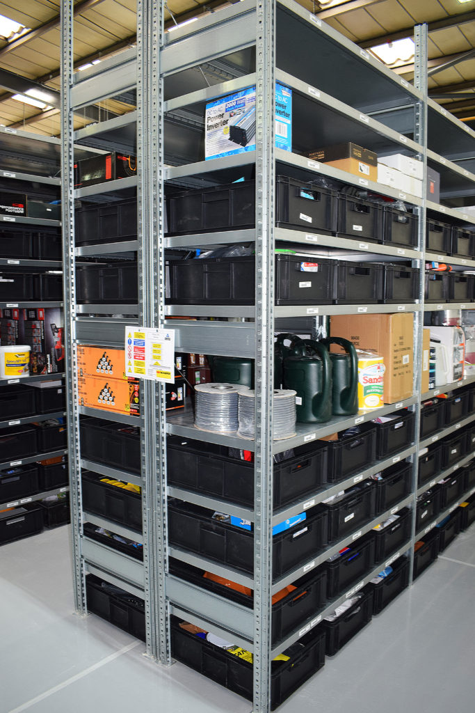 Logistics BusinessRapid Shelving Delivery Helps UK Retailer Milestone