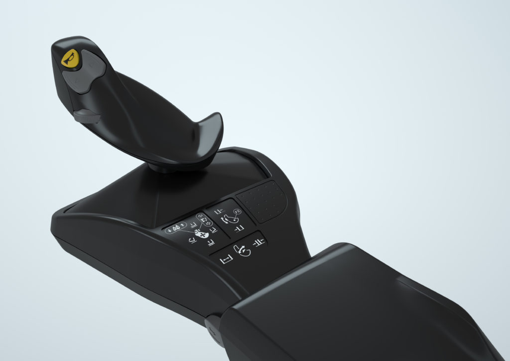 Logistics BusinessTruck Maker Scores Ergonomic Points with Joystick Options