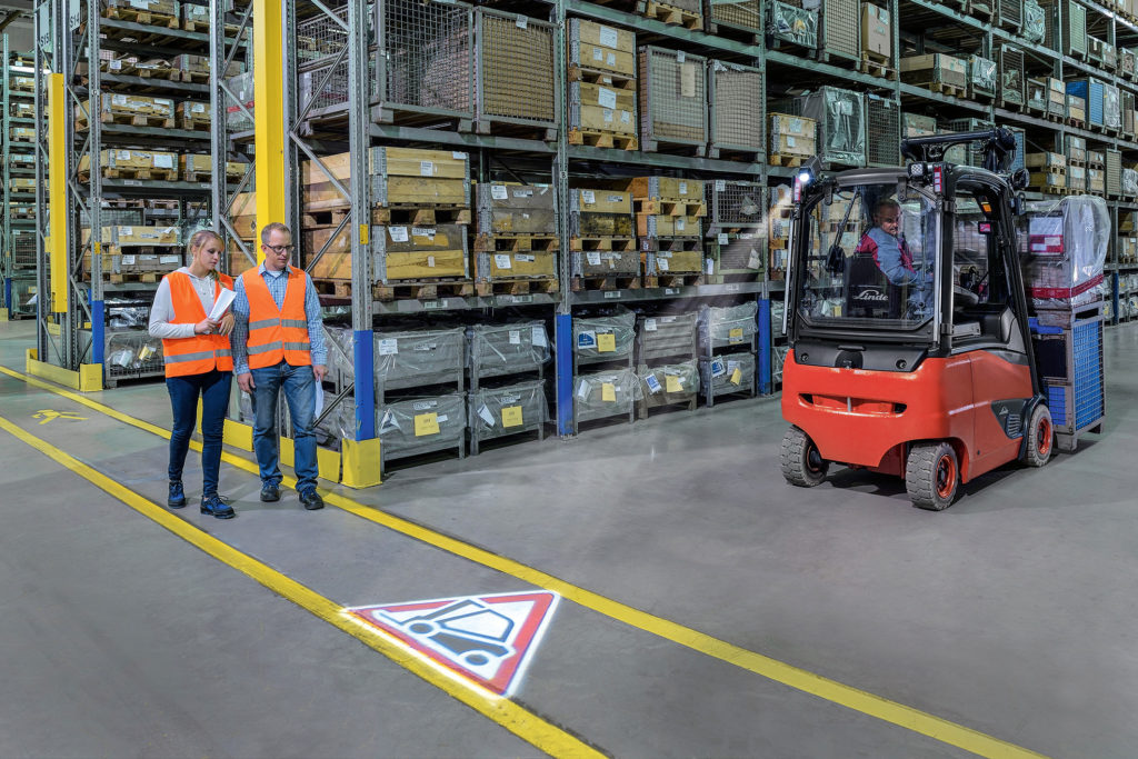 Logistics BusinessNew Optical Warning System Added to Linde Safety Features Portfolio