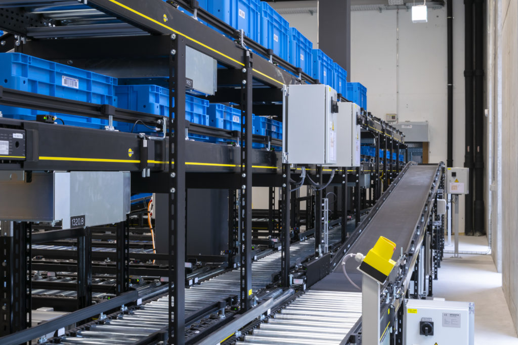Logistics BusinessInterroll Conveying Innovation on Show at Automated Small Parts Warehouse