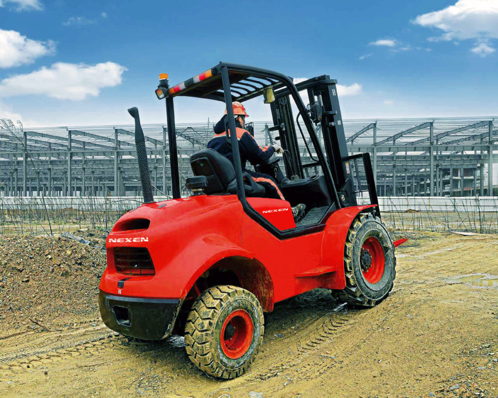 Logistics BusinessRough Terrain Machines Target Toughest Application Needs