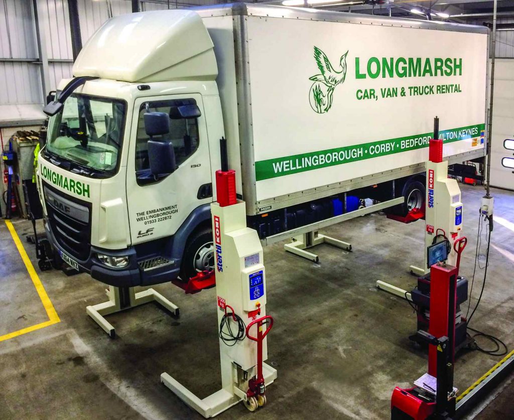 Logistics BusinessStertil Koni Mobile Column Lifts Boost Workshop Operations