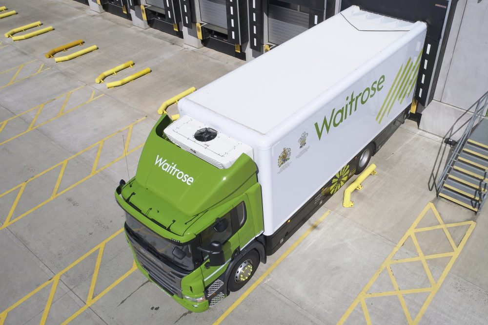 Logistics BusinessWaitrose Gas-Powered Trucks Trial Low-Emissions Refrigeration Unit