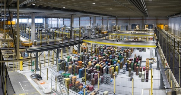 Logistics BusinessBrewery Installation for Gantry Robot Maker Cimcorp