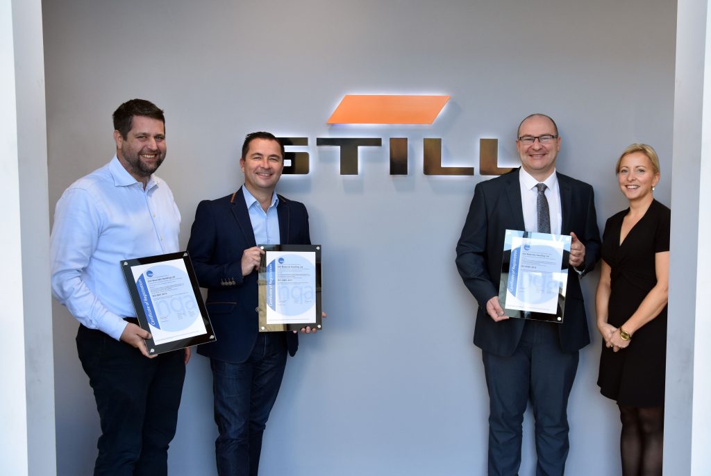 Logistics BusinessTriple Accreditation Status Gained by STILL Materials Handling