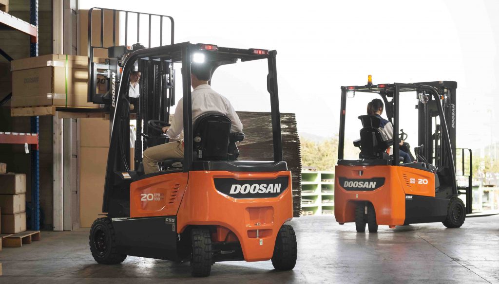 Logistics BusinessDoosan Road Transport Range on Show in Birmingham