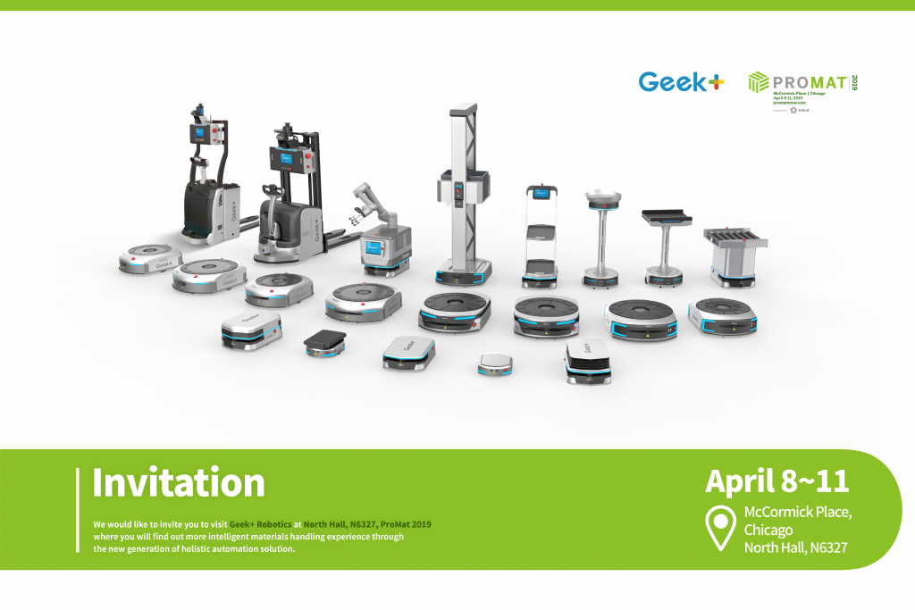 Logistics BusinessGeek+ Robotics Brings Advanced Warehouse Robotic Solutions to ProMat