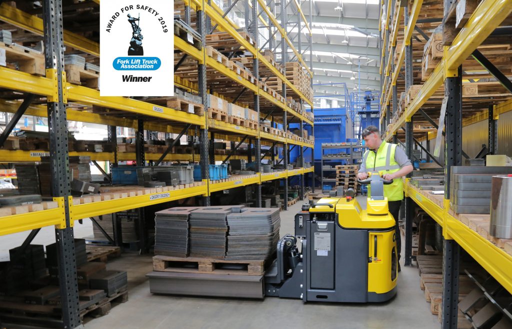 Logistics BusinessCombilift Powered Pallet Truck Picks up FLTA Safety Award