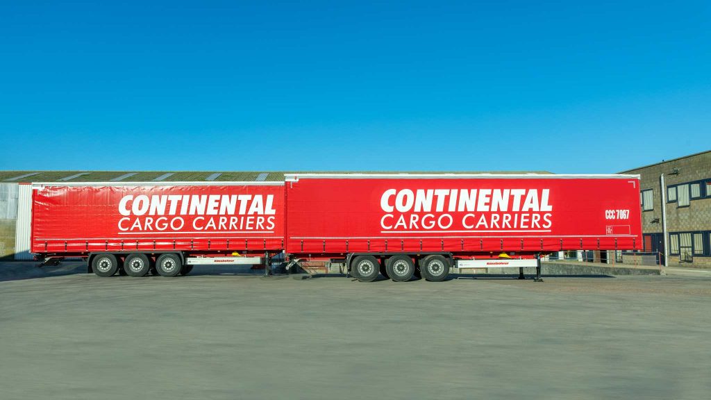 Logistics Business35 New Trailers for Continental Cargo Carriers