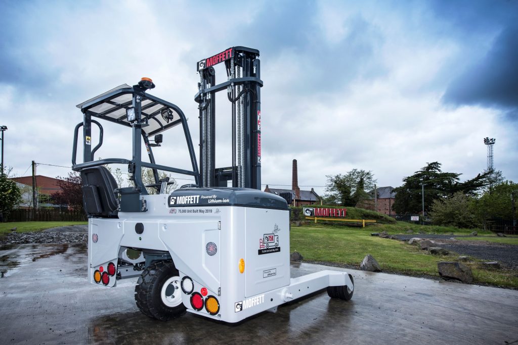 Logistics BusinessHiab Delivers Truck-Mounted Forklift Number 75,000