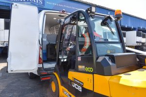Logistics BusinessCase Study: Smelling the Coffee with JCB’s Teletruk