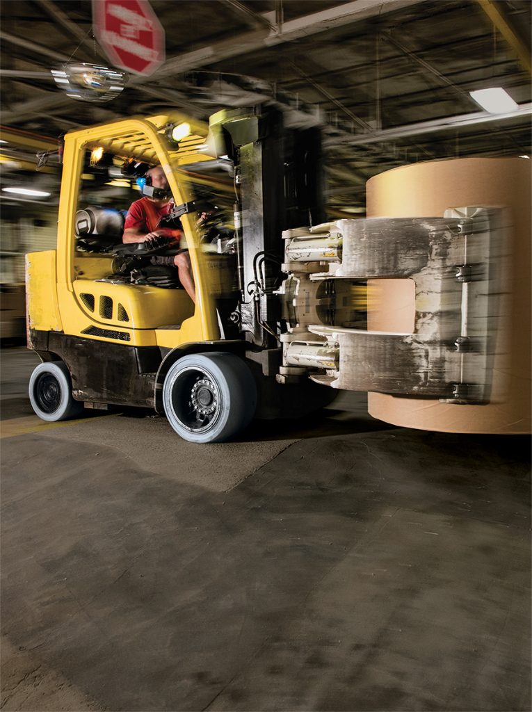 Logistics BusinessAnti-static Technology for Forklifts Tyres