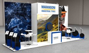 Logistics BusinessWin Wine with Marangoni Industrial Tyres at IMHX