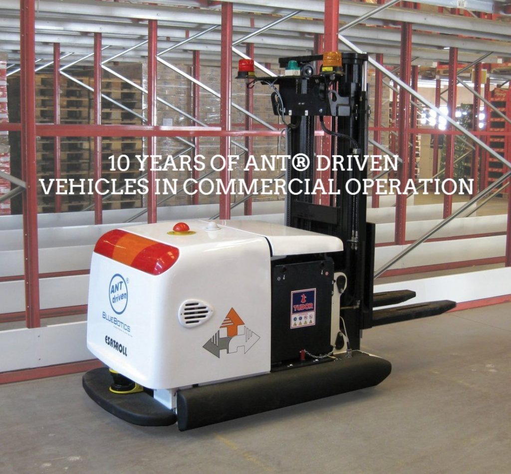 Logistics BusinessBlueBotics Celebrates 10 Years of ANT Vehicle Ops