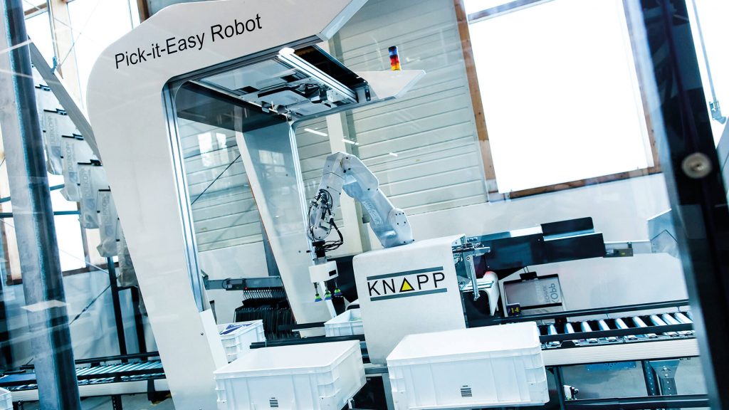 Logistics BusinessKnapp Pick-it-Easy Robot on Show at Modex Next Week