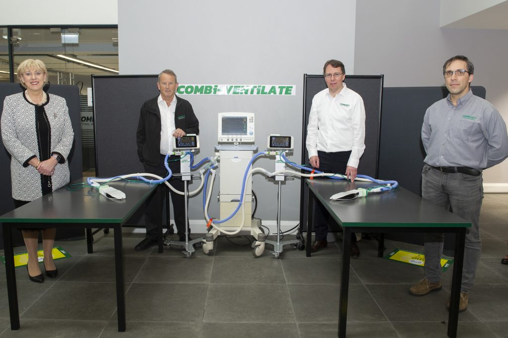 Logistics BusinessCombilift Engineering Expertise Creates Ventilator Splitter Device