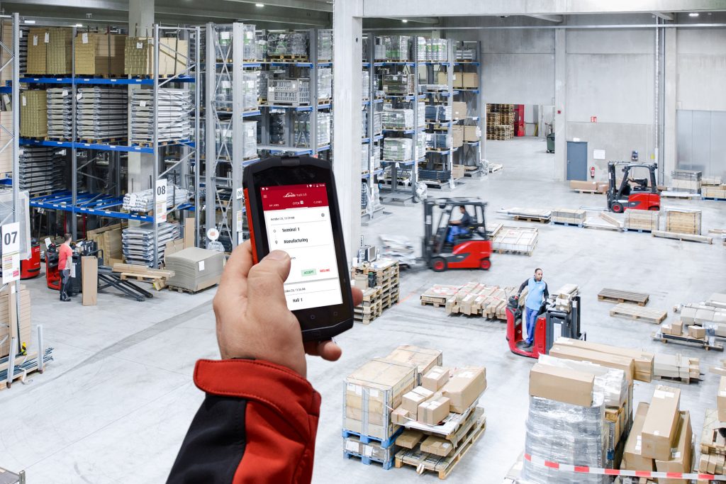Logistics BusinessLinde App Enables Non-Contact Assignment of Transport Orders