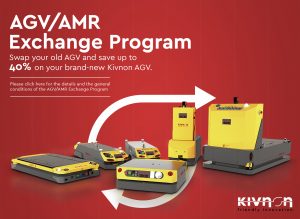 Logistics BusinessKivnon AGV/AMR Exchange Scheme Offers Possible 40% Savings