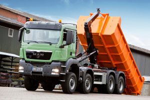 Logistics BusinessHiab Adds Hooklifts for Two and Four Axle Trucks