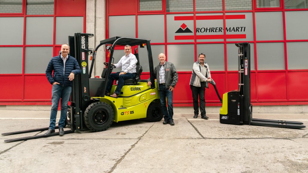 Logistics BusinessNew Swiss Dealer for Clark Europe