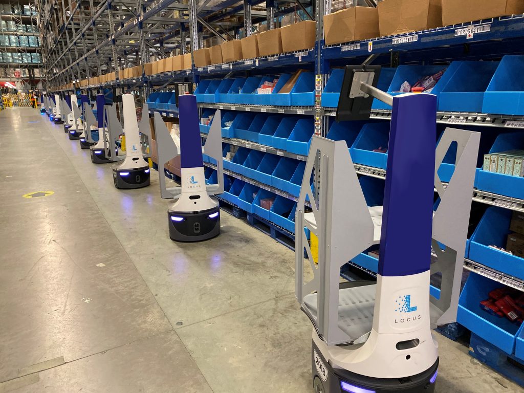 Logistics BusinessLocus Robotics Teams Up with Balloon One in UK Fulfilment Space