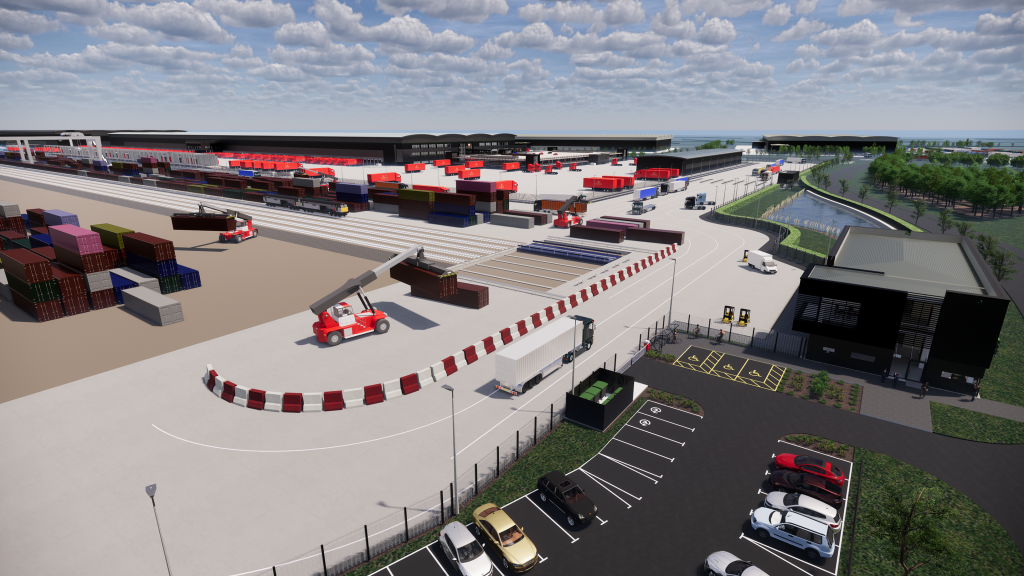 Logistics BusinessMajor Infrastructure Project Begins at UK Rail Freight Terminal