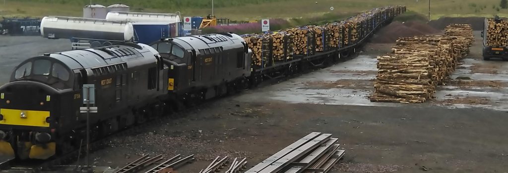 Logistics BusinessVicta Railfreight Trials Timber Movement in Scotland