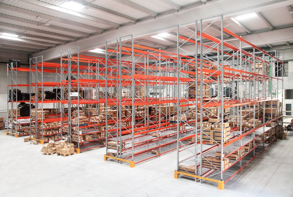 Logistics BusinessAdjustable Pallet Racking System installed in New Facilities