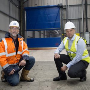 Logistics BusinessRugged Roller Doors Installed at Warehouse