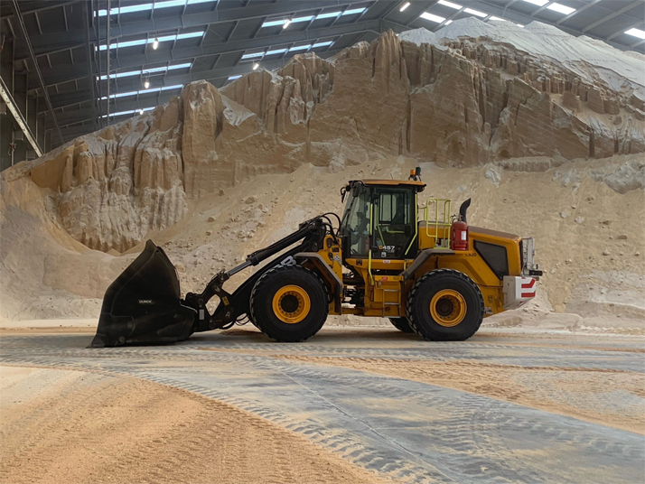 JCB loading shovels