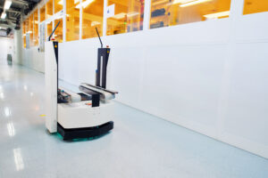 Logistics BusinessExpansion of AGV mobile robots range