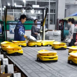 Logistics BusinessMini Yellow’ sortation robots help ZTO meet the demands of ‘singles day’ 