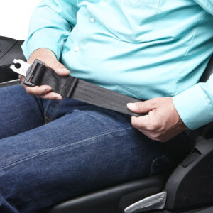 no-cheat seat belts forklifts