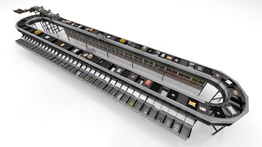 Logistics BusinessNew Split Tray Sorter Launched