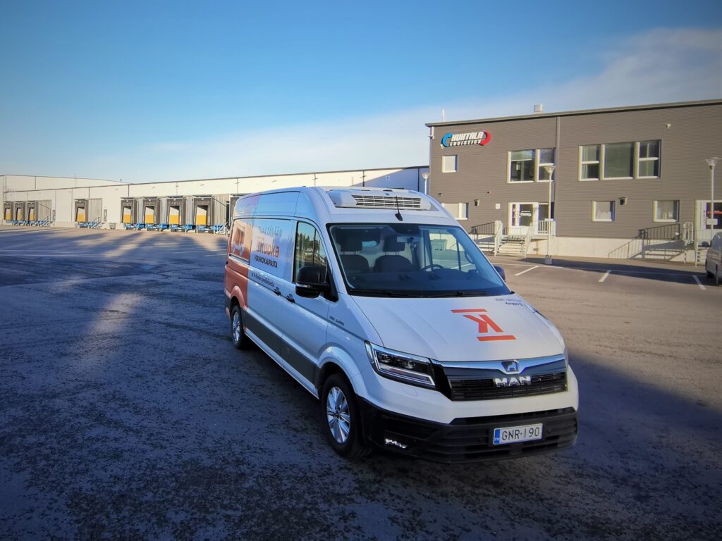 K Group on the road with fully electric chilled deliveries