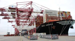 Logistics BusinessShip affected by Suez blockage arrives in Barcelona