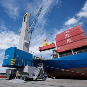 Konecranes mobile harbour crrane
