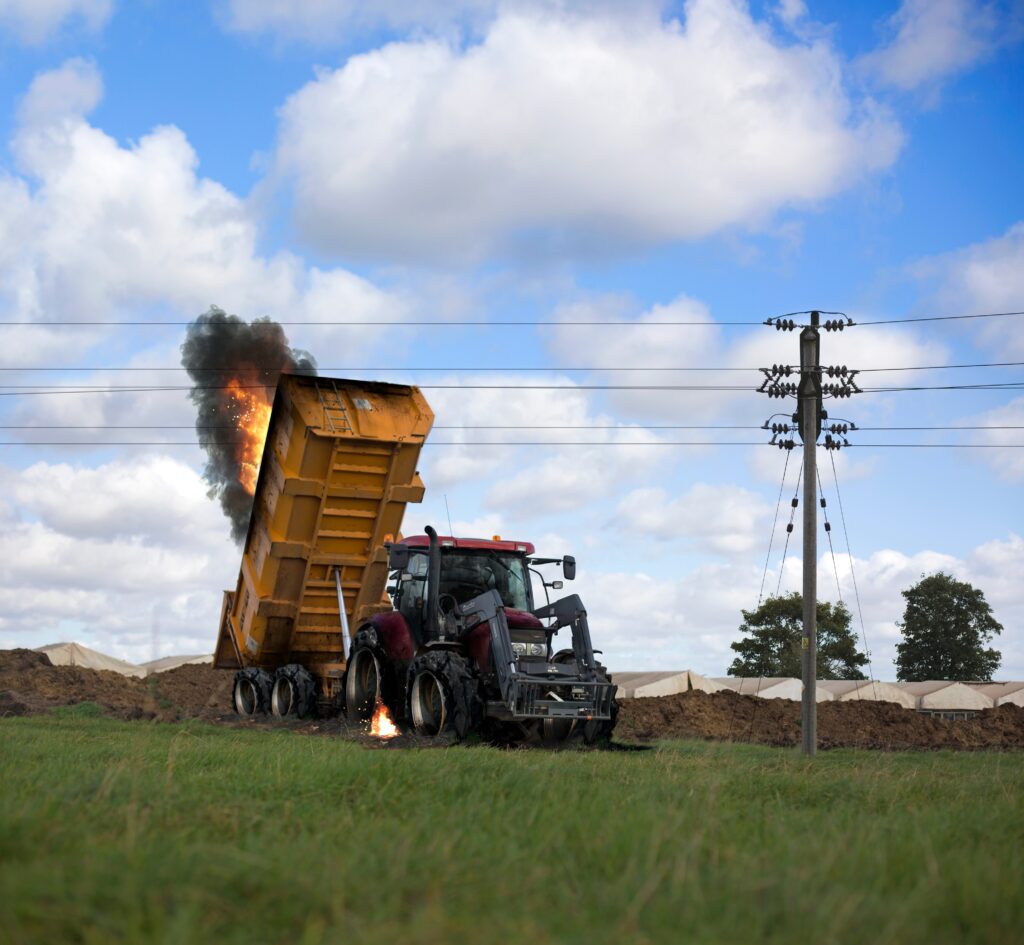 Logistics BusinessHauliers issued powerline warning