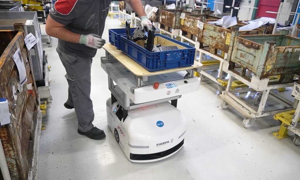 Logistics BusinessSherpa deploys robot fleet at French plant