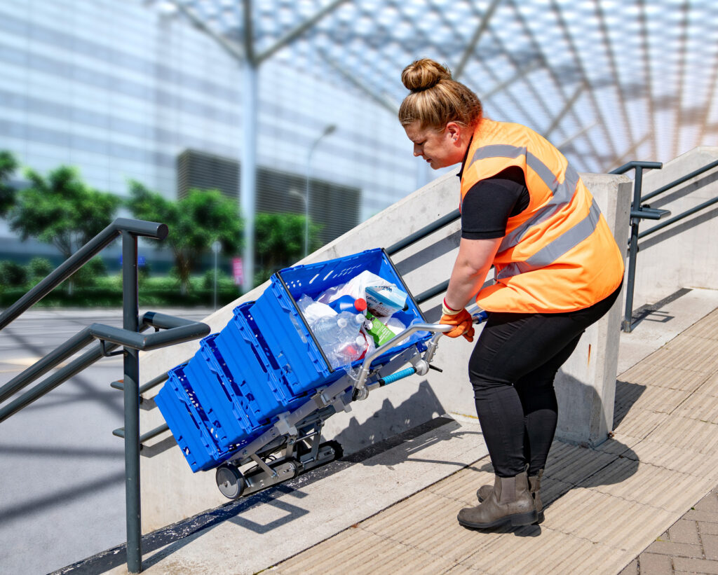 Logistics BusinessStanley and Asda launch powered stair climber