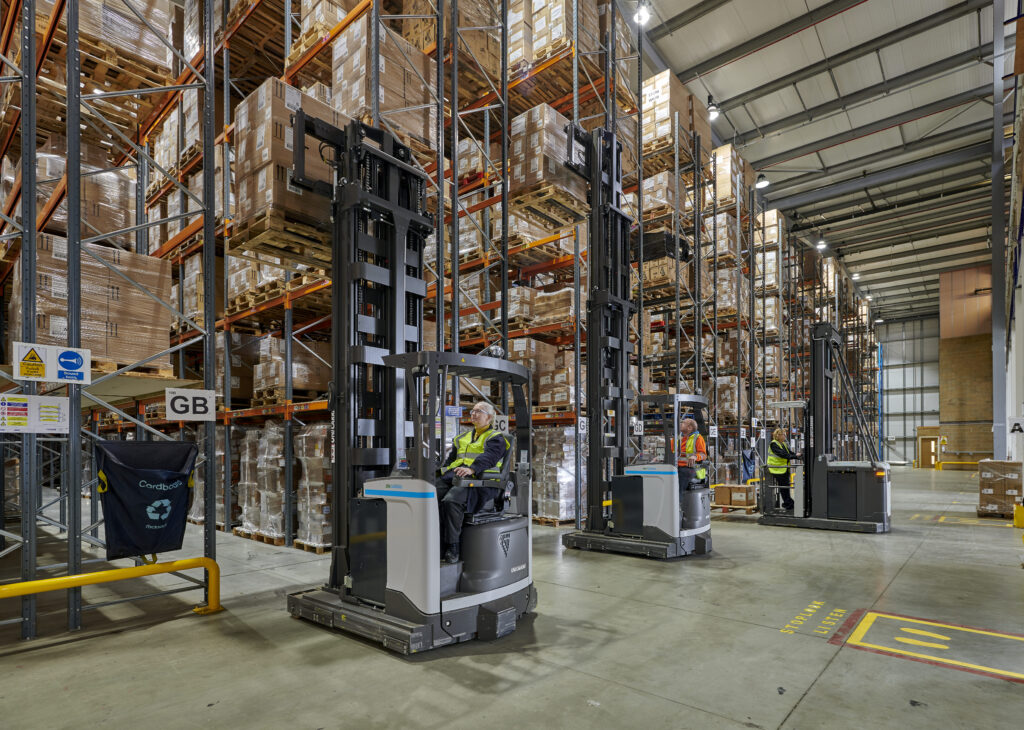 Logistics BusinessUniCarriers provides VNA solution to Delamode