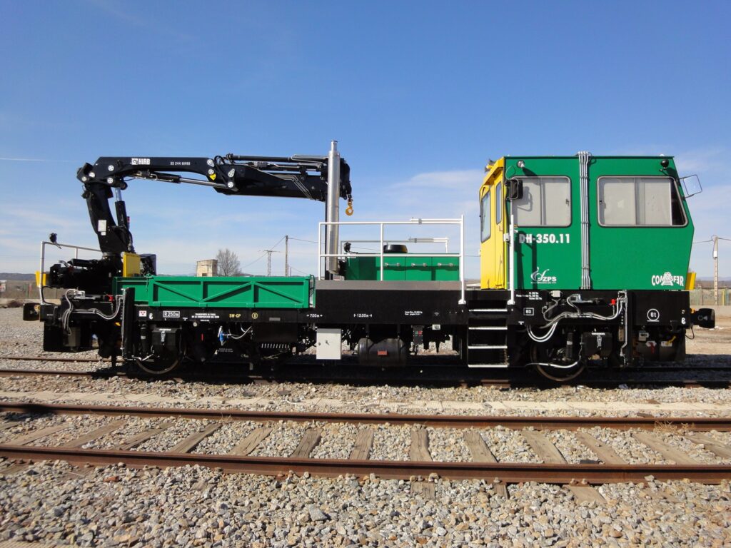 Logistics BusinessHiab supplies loader cranes to Spanish railways