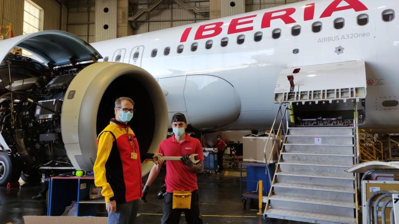 Iberia Maintenance deepens relationship with DHL