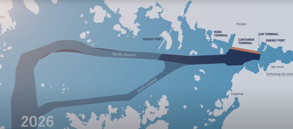 Logistics BusinessConstruction of Skandia Gateway on track